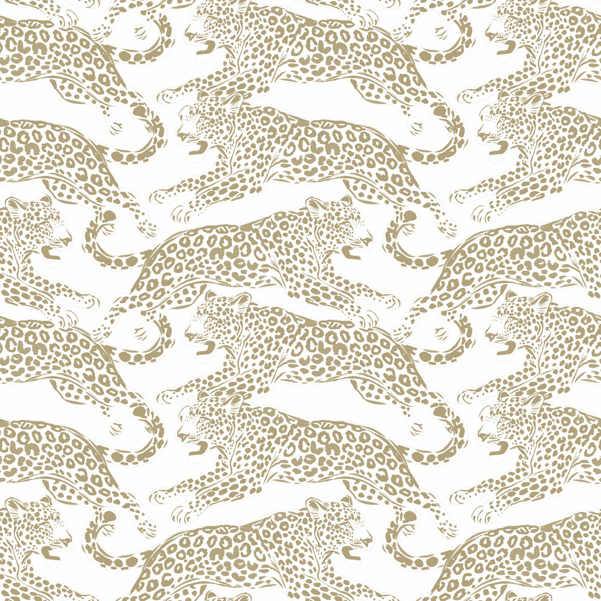 Golden Leopard Dash Wallpaper⁠ in your room — zoomed