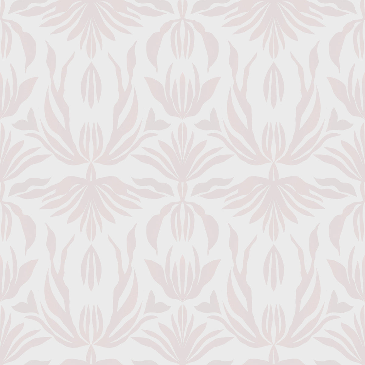 Blush Botanical Echo Wallpaper⁠ in your room — zoomed