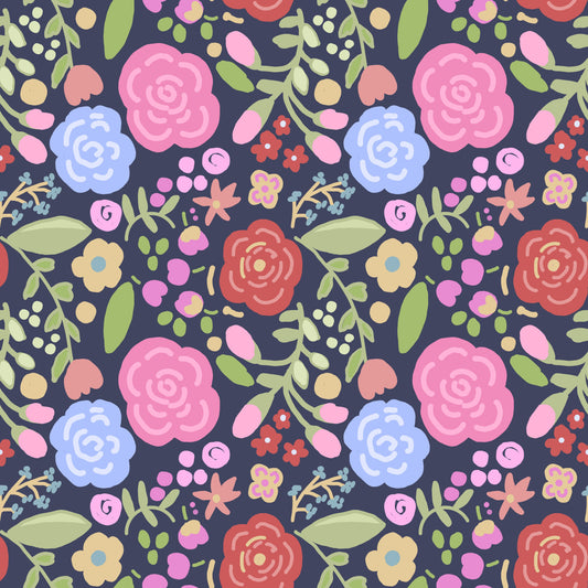 Charming Bloomscape spring bloom flowers Wallpaper⁠