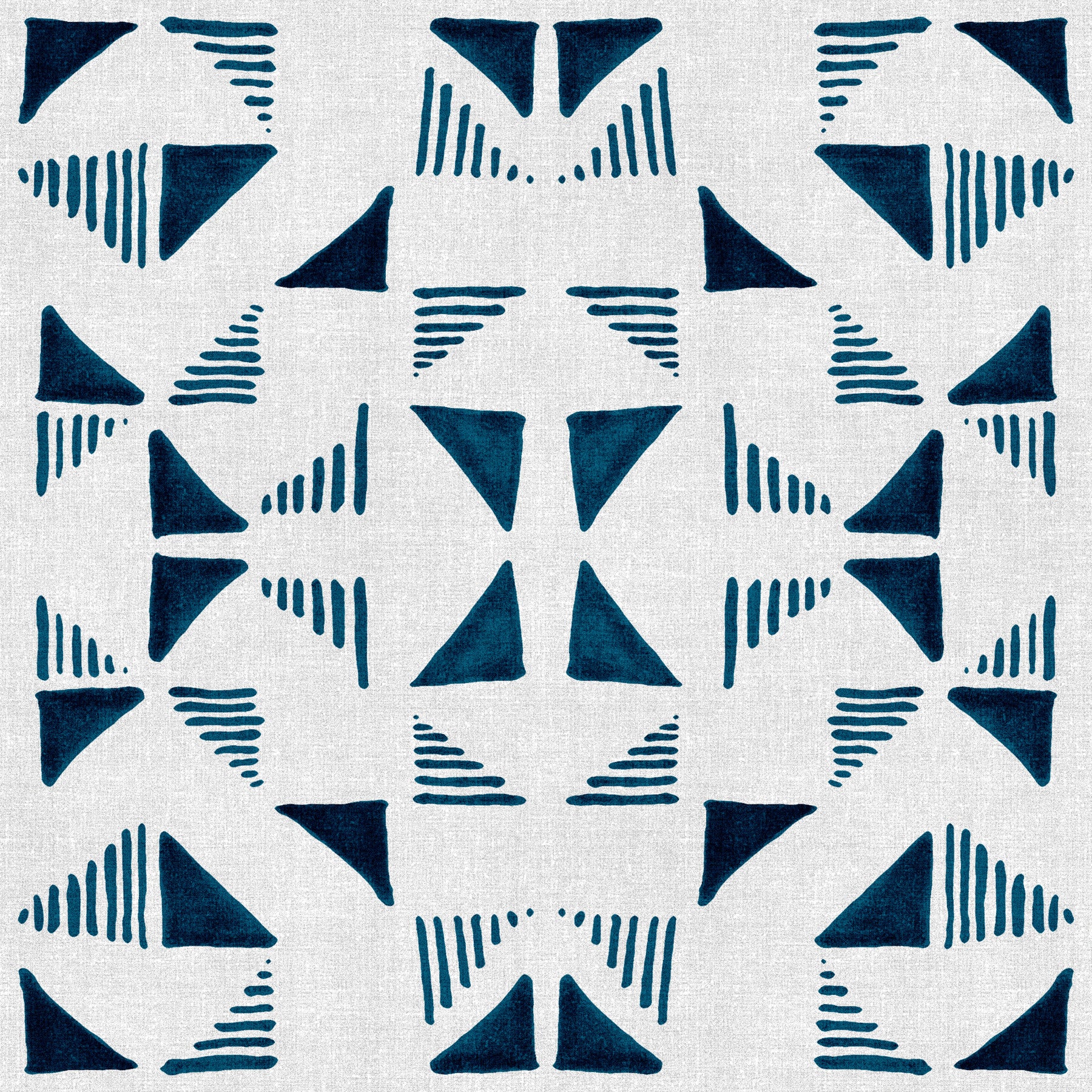 Triangles Composition Blue Wallpaper⁠