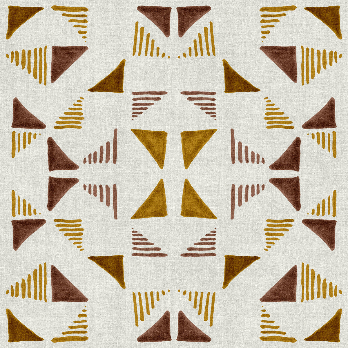 Triangles Composition Warm Wallpaper⁠