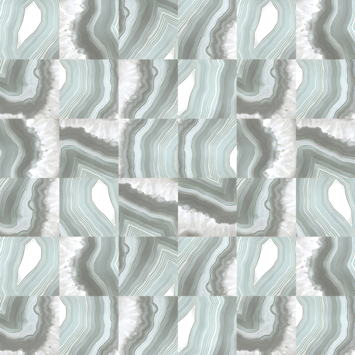 Mint Marble Agate Serenity Wall Mural in your room