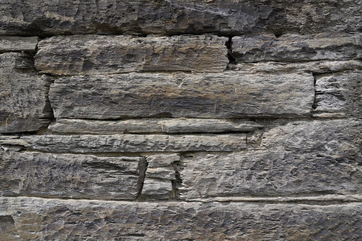 Aged Stone Wall Mural -2566573 in your room — zoomed