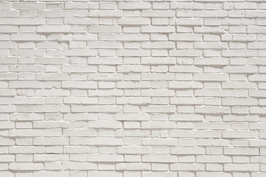 Urban White Brick Wall Mural -2308181