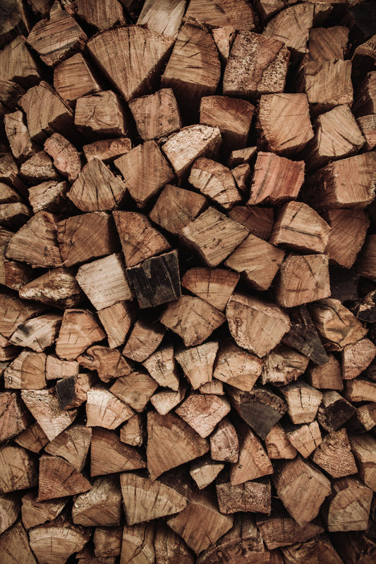 Woodpile Texture Wall Mural -2226414