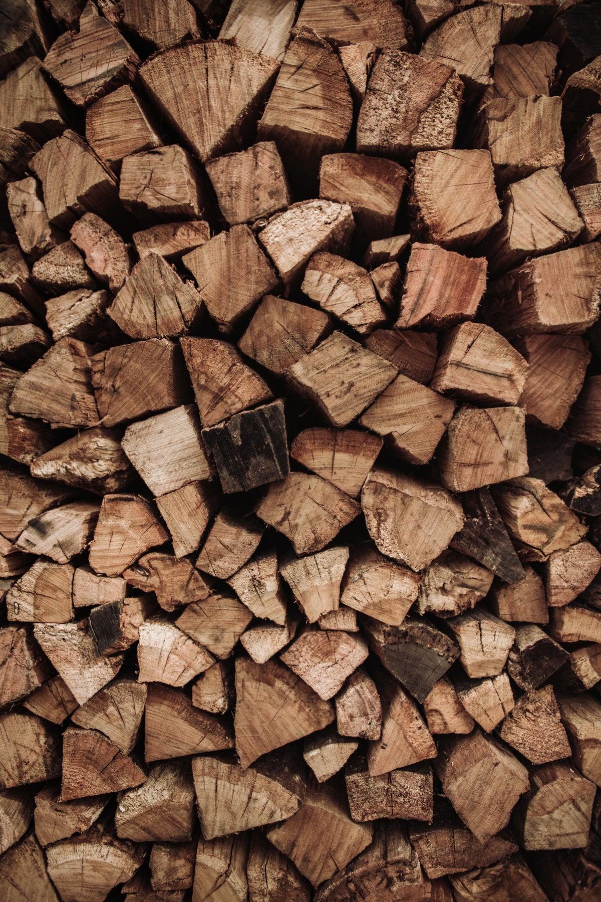 Woodpile Texture Wall Mural -2226414 in your room — zoomed