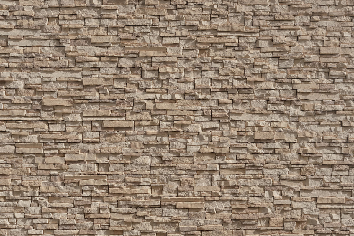 Stone Cladding Illusion Wall Mural -2307981 in your room — zoomed