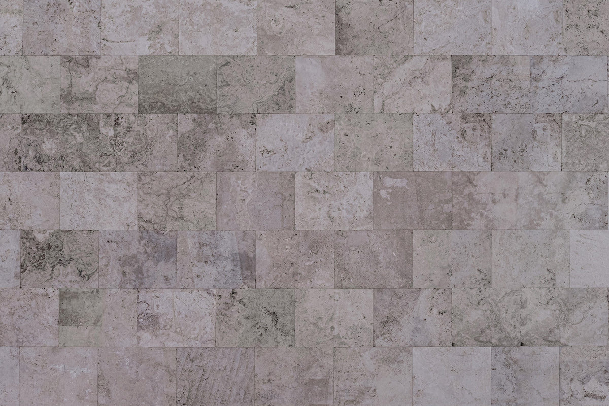 Rustic Block Wall Mural -2306178 in your room — zoomed