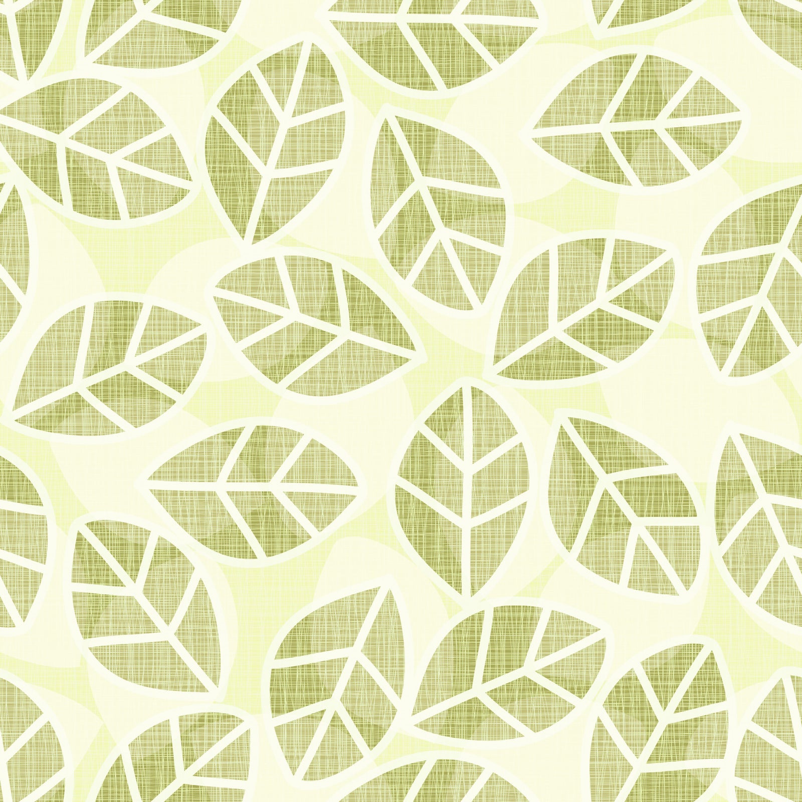 Leaves Play Spring Green Wallpaper⁠ in your room