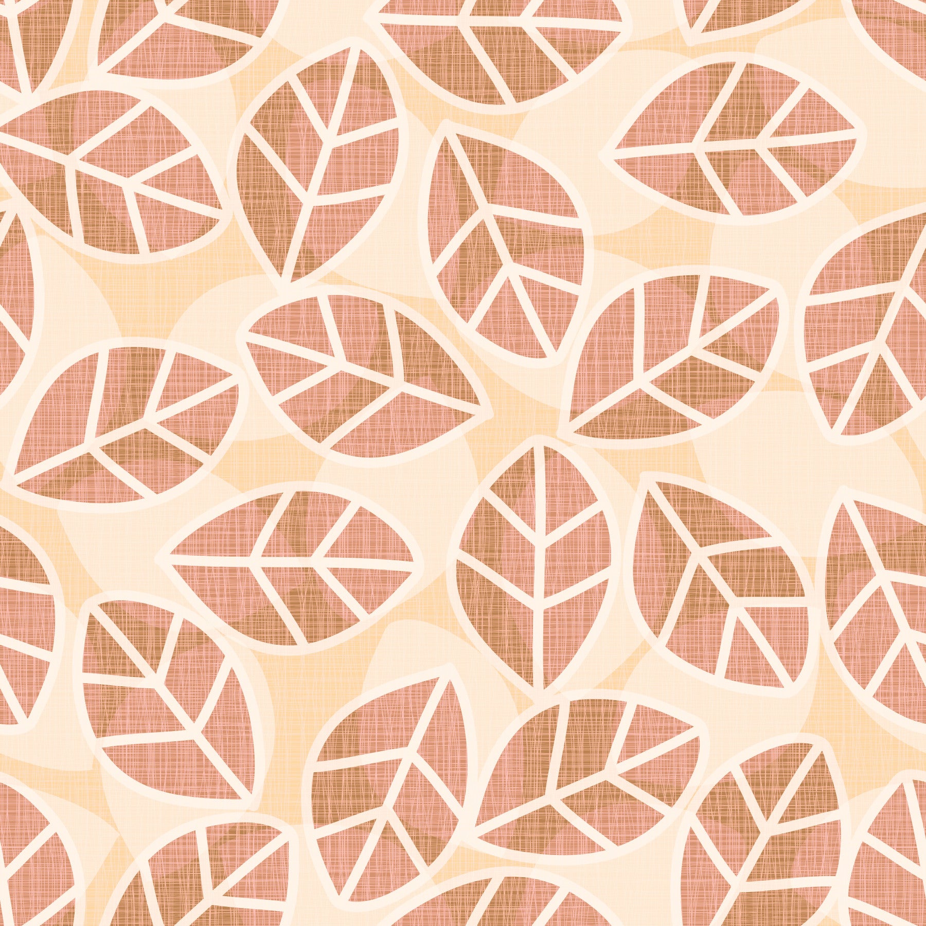 Autumn Blush Leaves Wallpaper⁠ in your room — zoomed