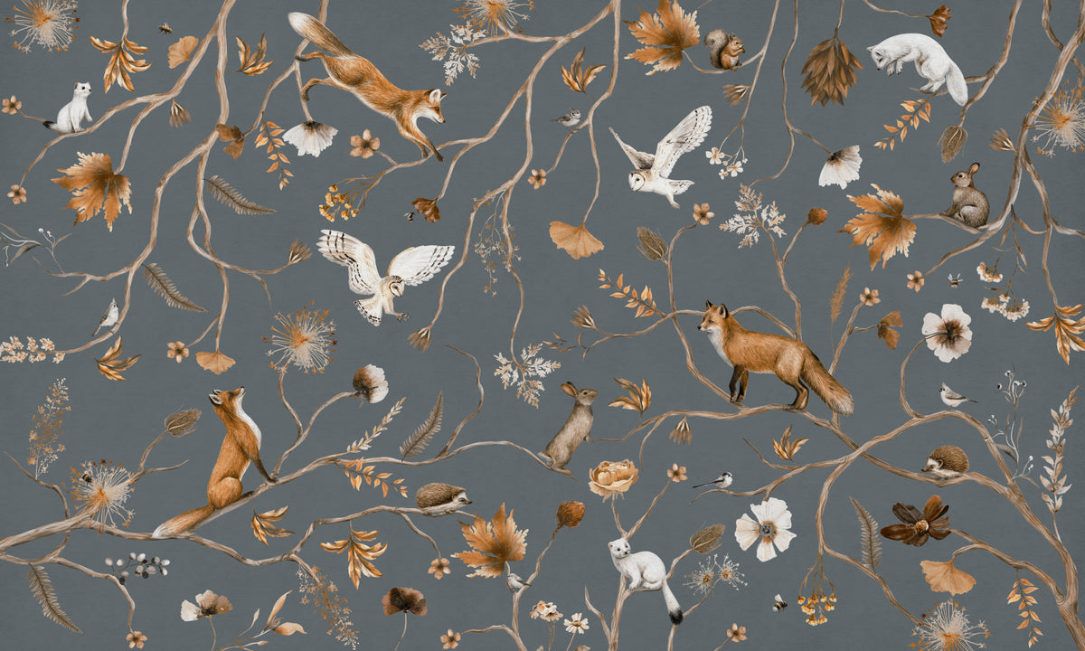 Enchanted Woodland Tales Wall Mural in your room