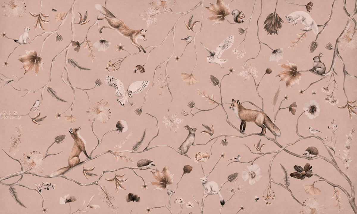 Woodland Whisper Wall Mural