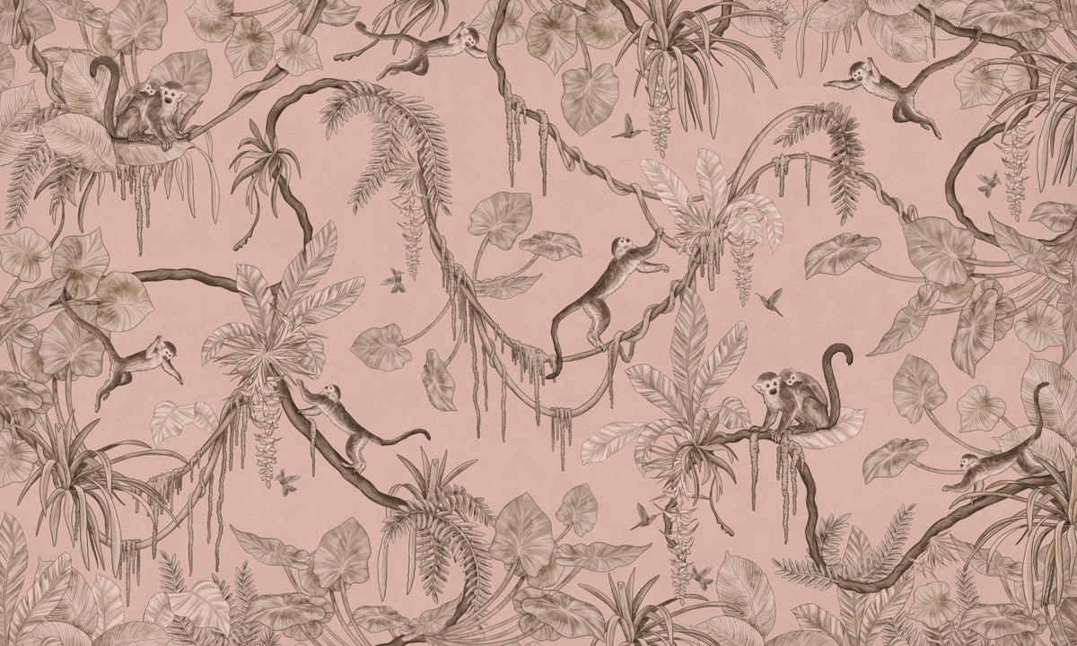 Jungle Serenade Wall Mural