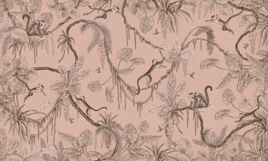 Jungle Serenade Wall Mural