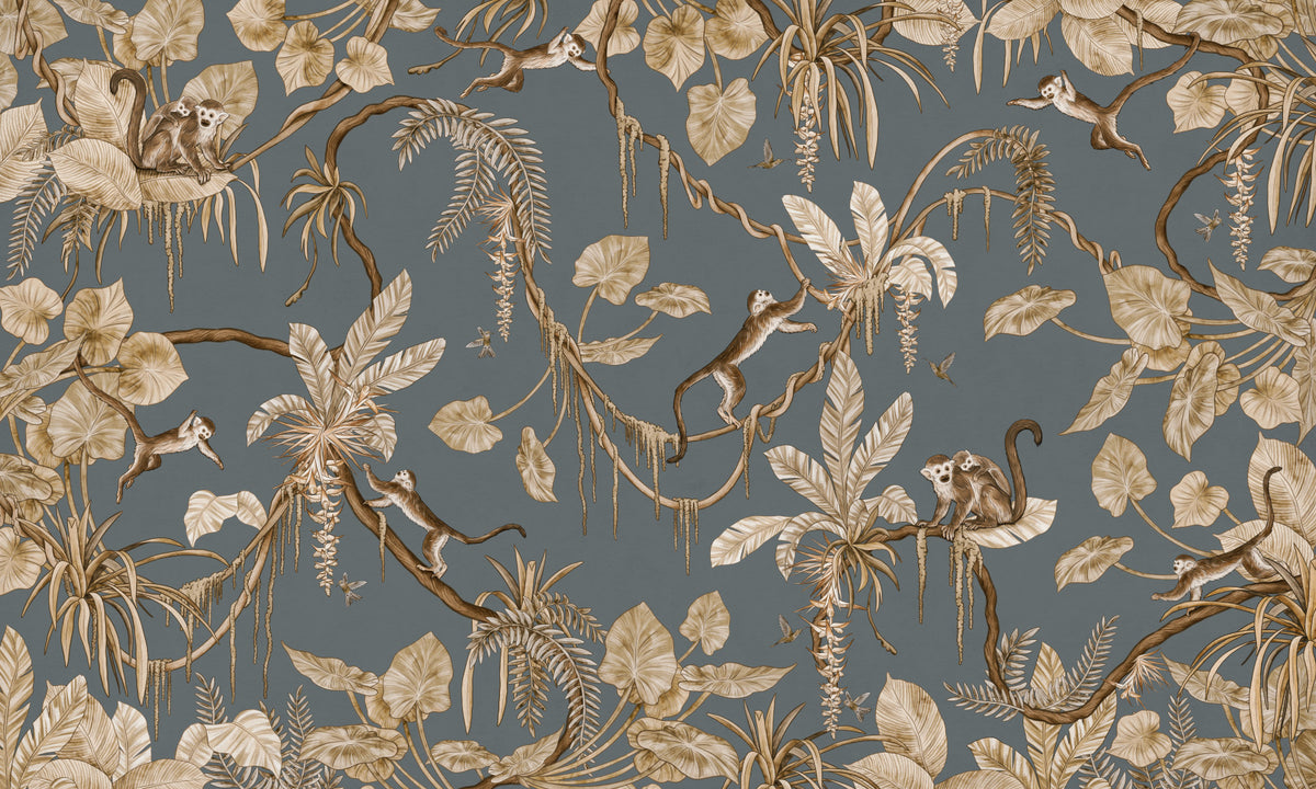Jungle Tales Wall Mural in your room