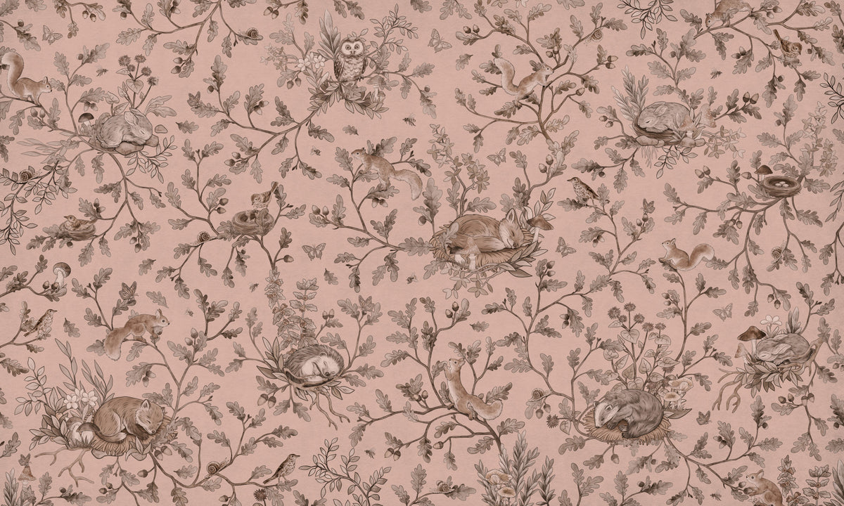Sleepy Hollow Wall Mural in your room — zoomed