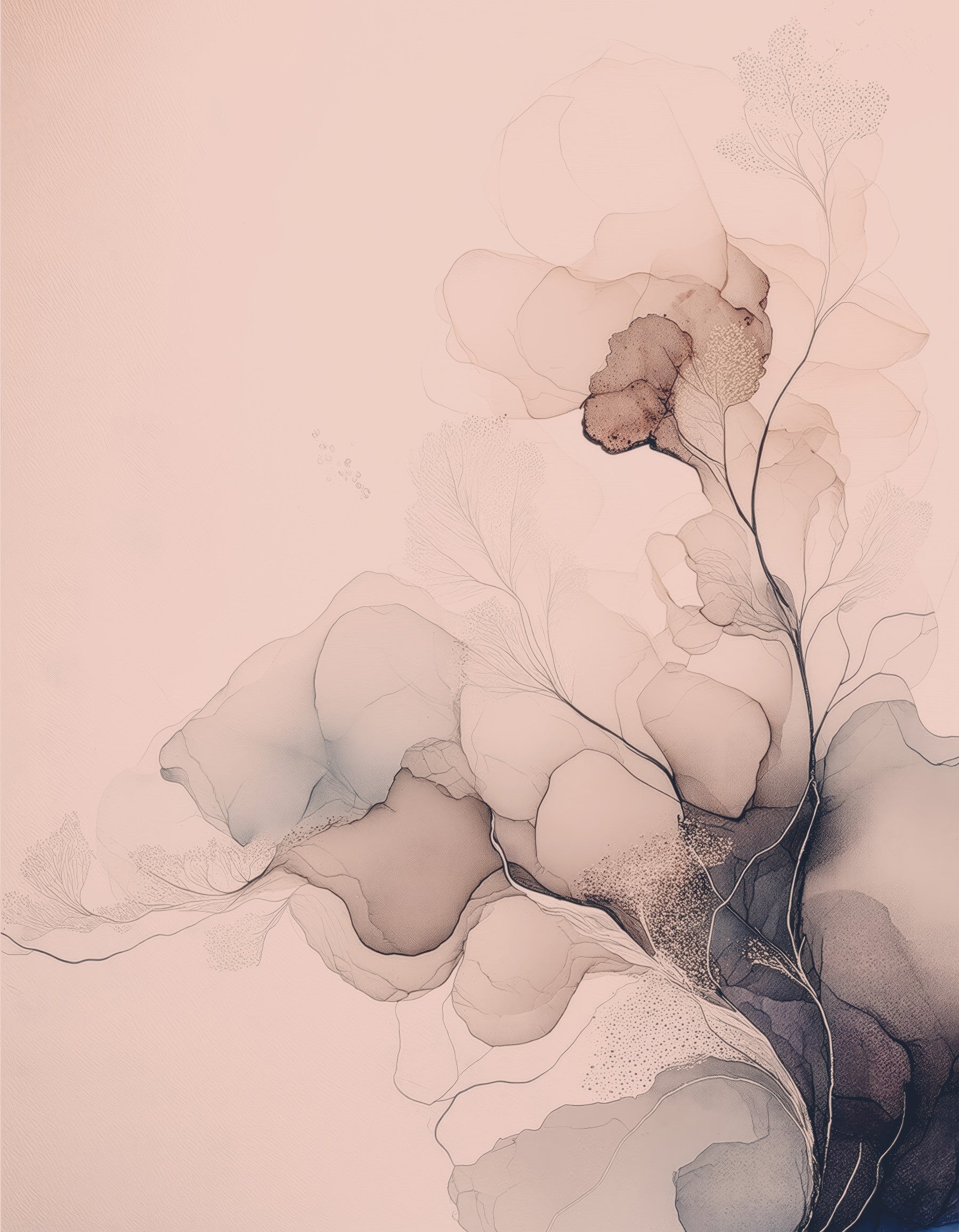 Ethereal Ascent  Wall Mural in your room — zoomed