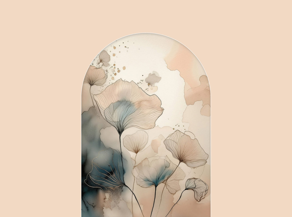 Ethereal Garden Archway Wall Mural in your room