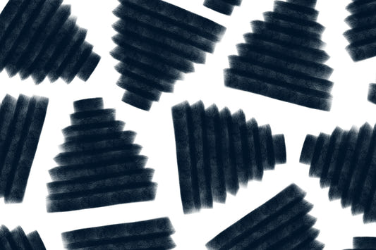Abstract Indigo  Wall Mural
