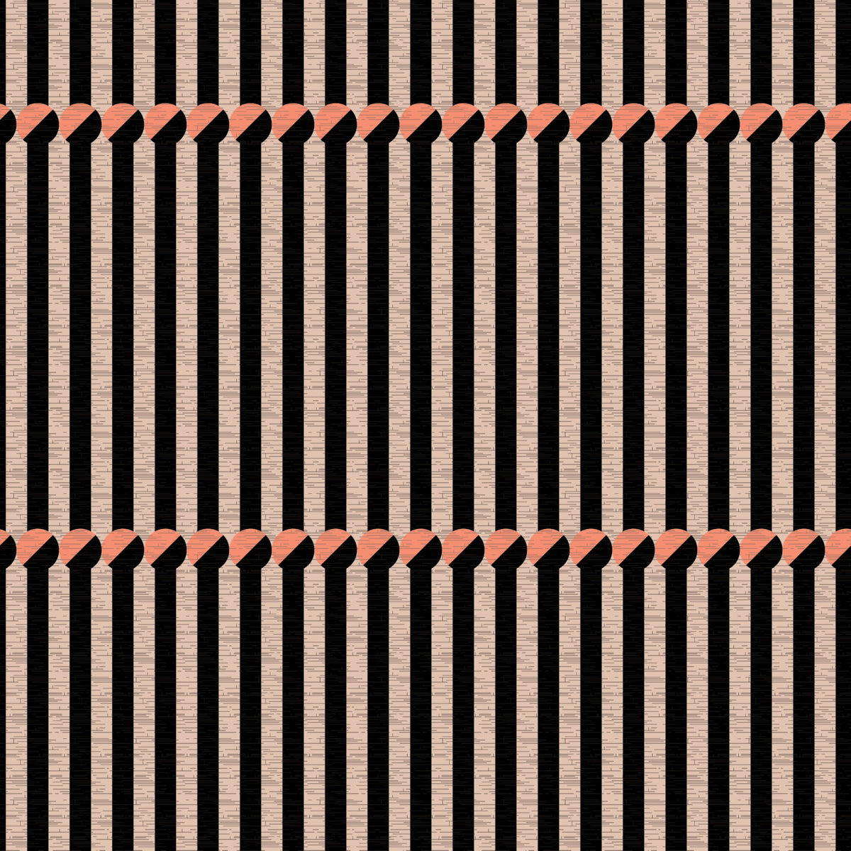 Retro Lines Wallpaper⁠ in your room — zoomed