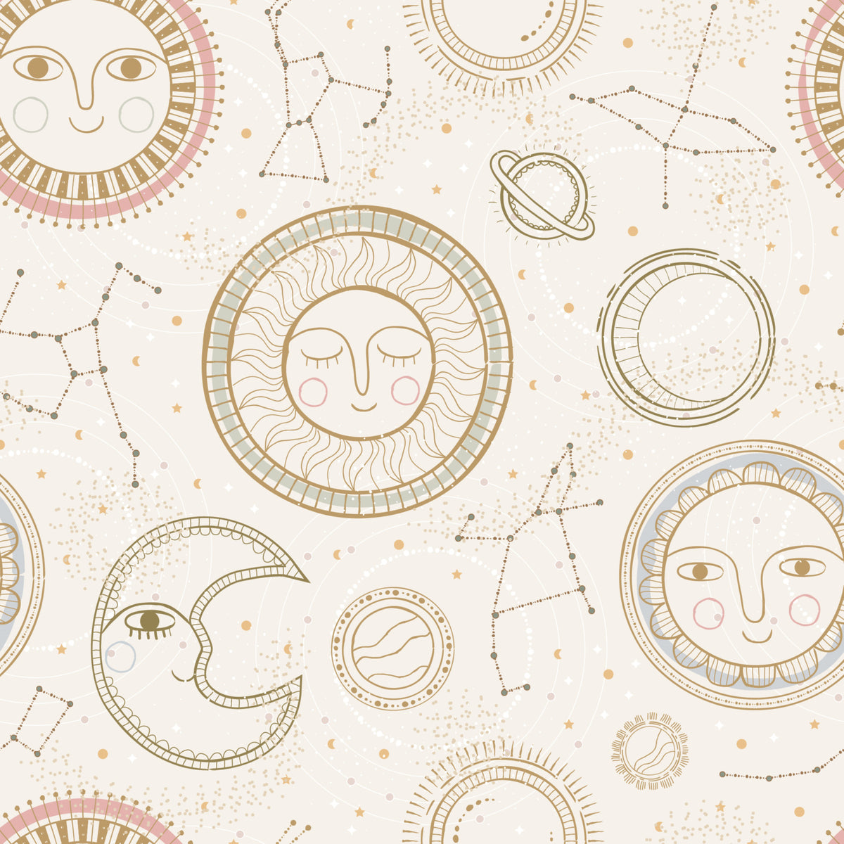 Celestial Harmony Wallpaper⁠ in your room