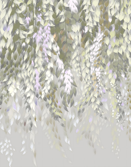 Falling Leaves Serenity Wall Mural