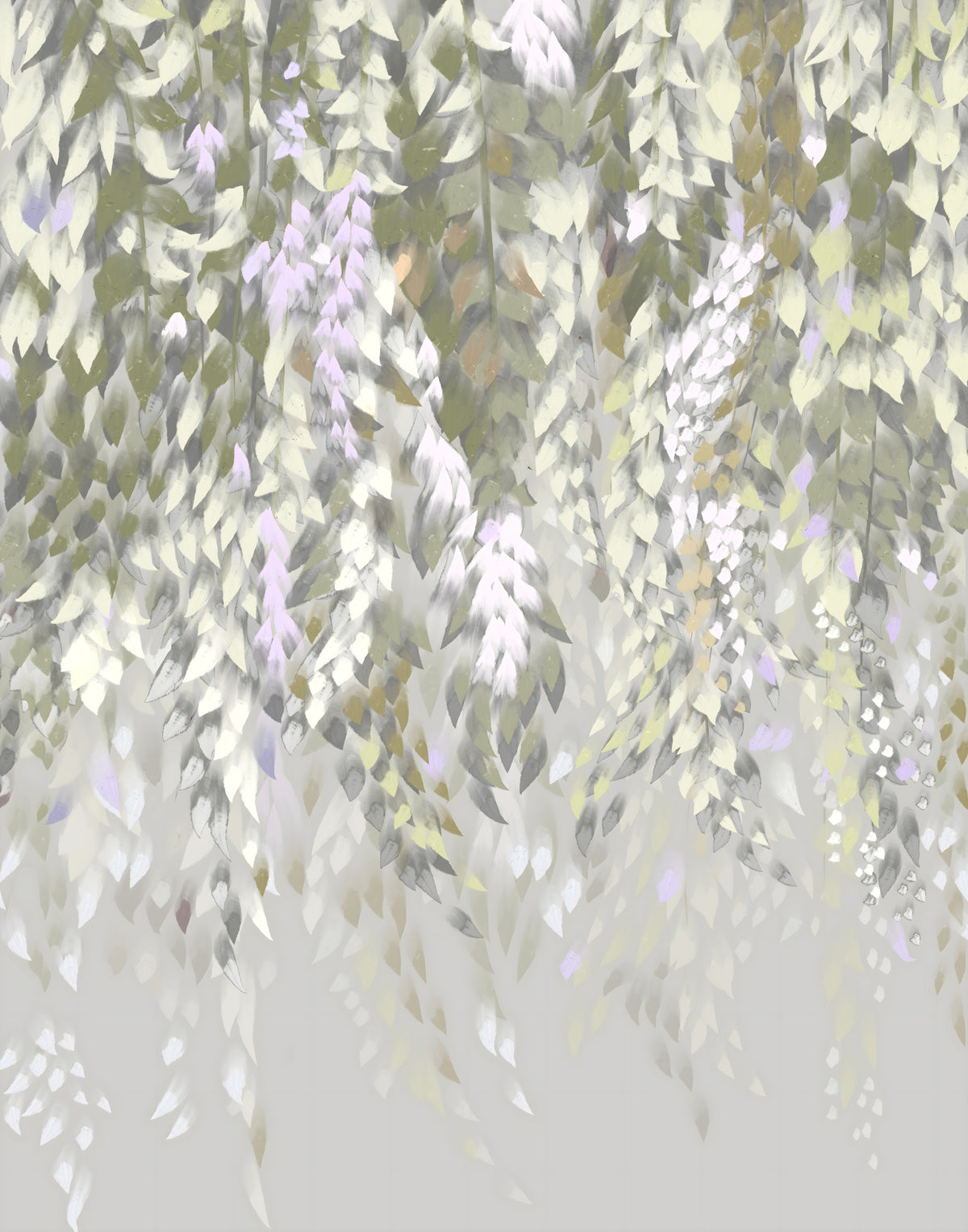 Falling Leaves Serenity Wall Mural in your room