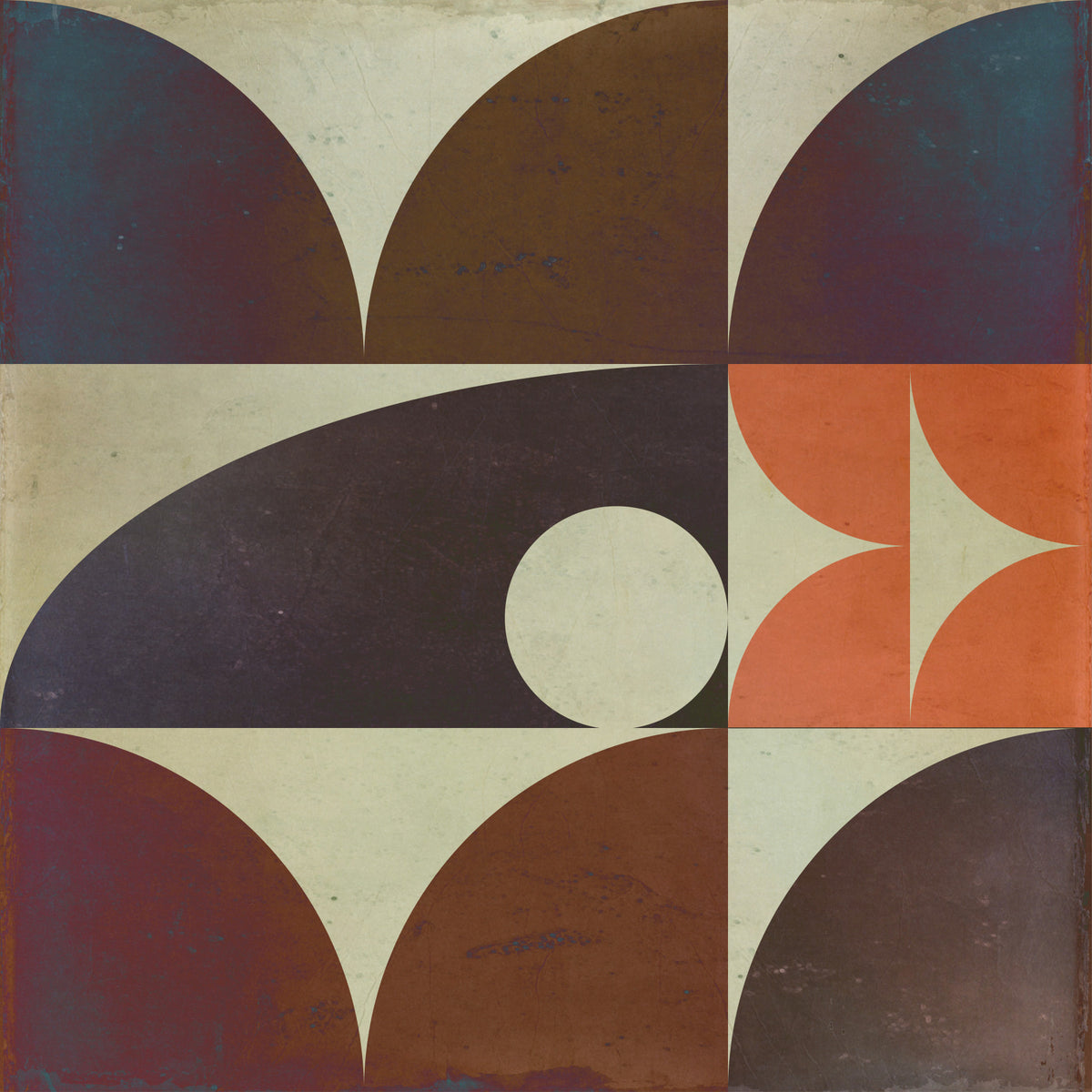 Geometrica 18 fall Wall Mural in your room — zoomed