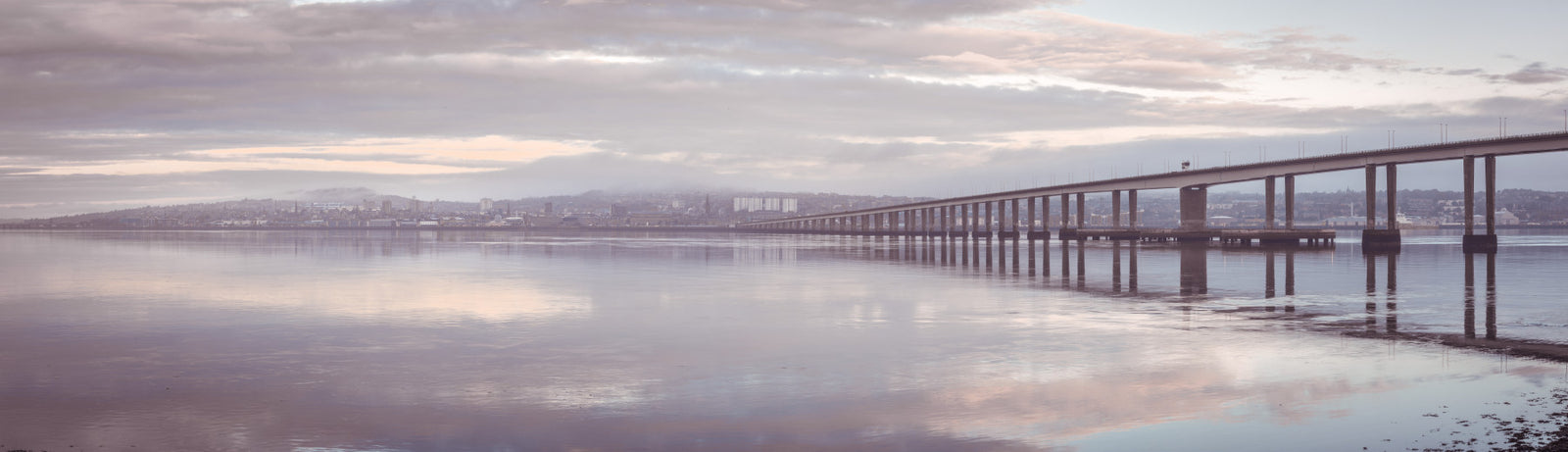 Misty Bridge Wall Mural