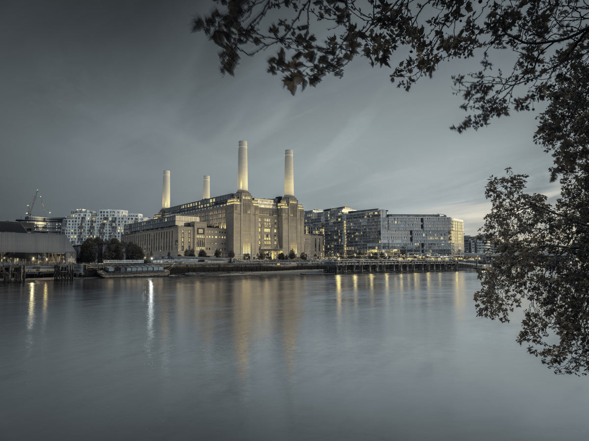 London's Powerhouse Wall Mural in your room