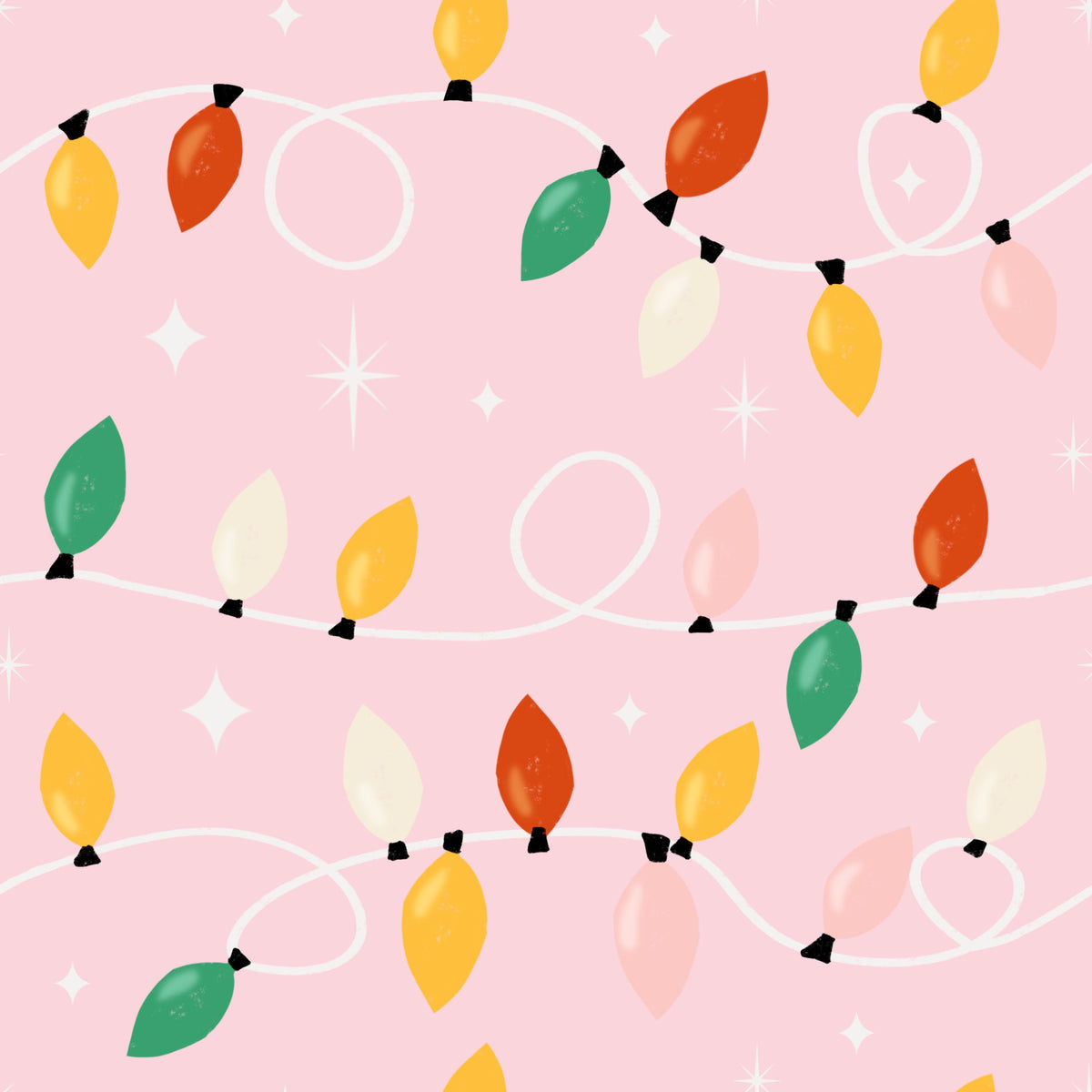 String Lights & Stars Wallpaper - 2984840 in your room — zoomed