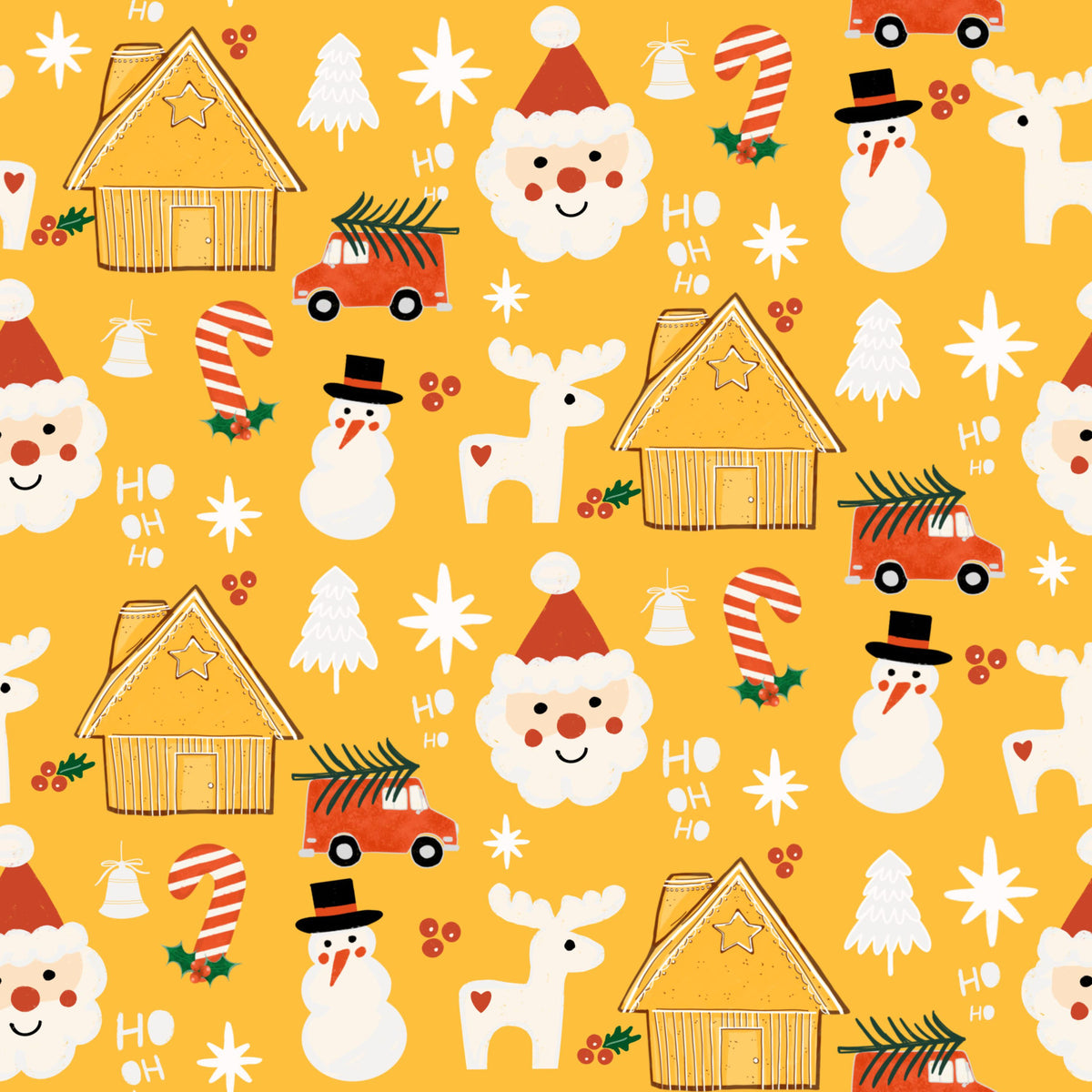 Holiday Whimsy Wallpaper⁠ - 2984849 in your room — zoomed