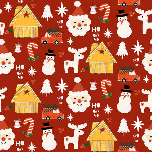 Retro Christmas Cheer Wallpaper⁠ - 2984848