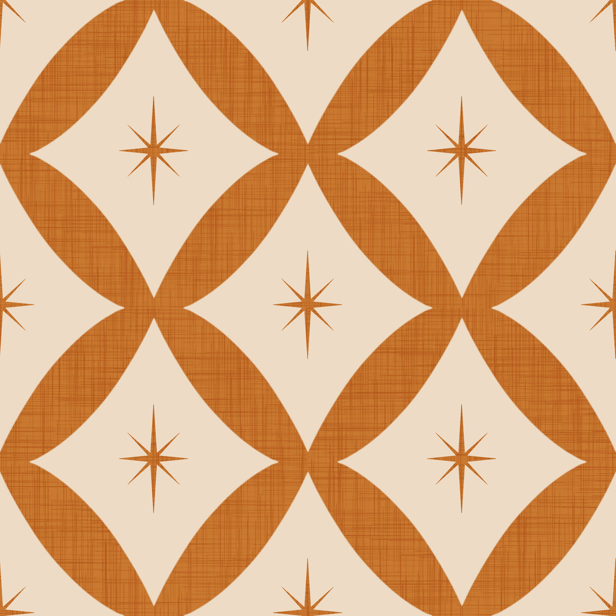 Retro Starburst Interweave Wallpaper⁠ -2995341 in your room