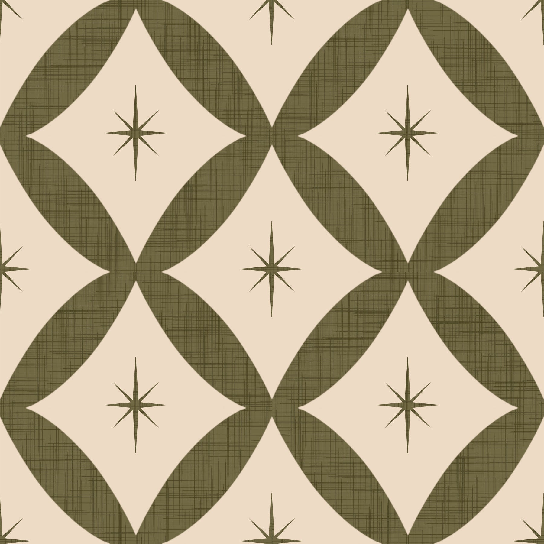 Vintage Geometric Stars Wallpaper⁠ -2995340 in your room — zoomed
