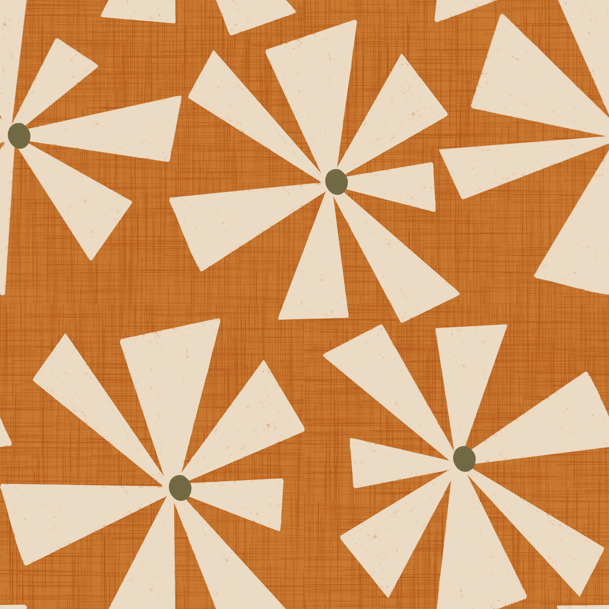 Retro Bloom Burst Wallpaper⁠ -2995379 in your room