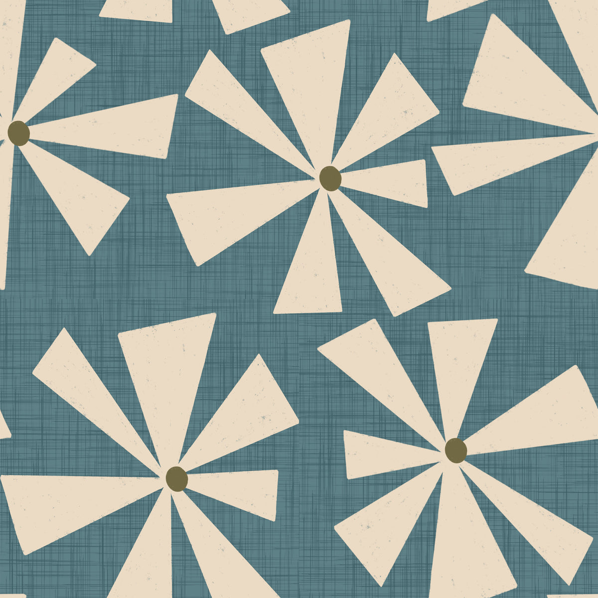 Abstract Floral Radiance Wallpaper⁠ -2995380 in your room — zoomed