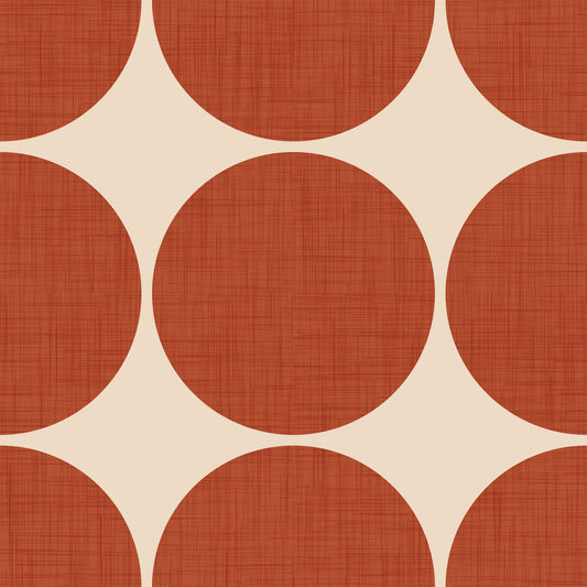 Terracotta Bubbles Wallpaper⁠ -2995407