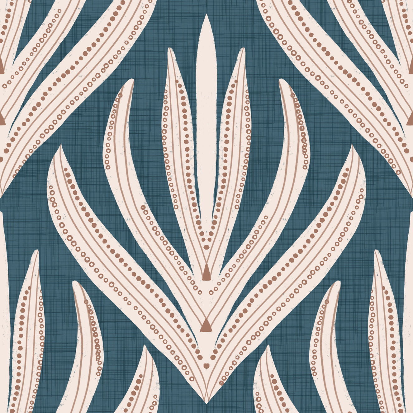 Modern Aztec Flora Wallpaper⁠ -3017146