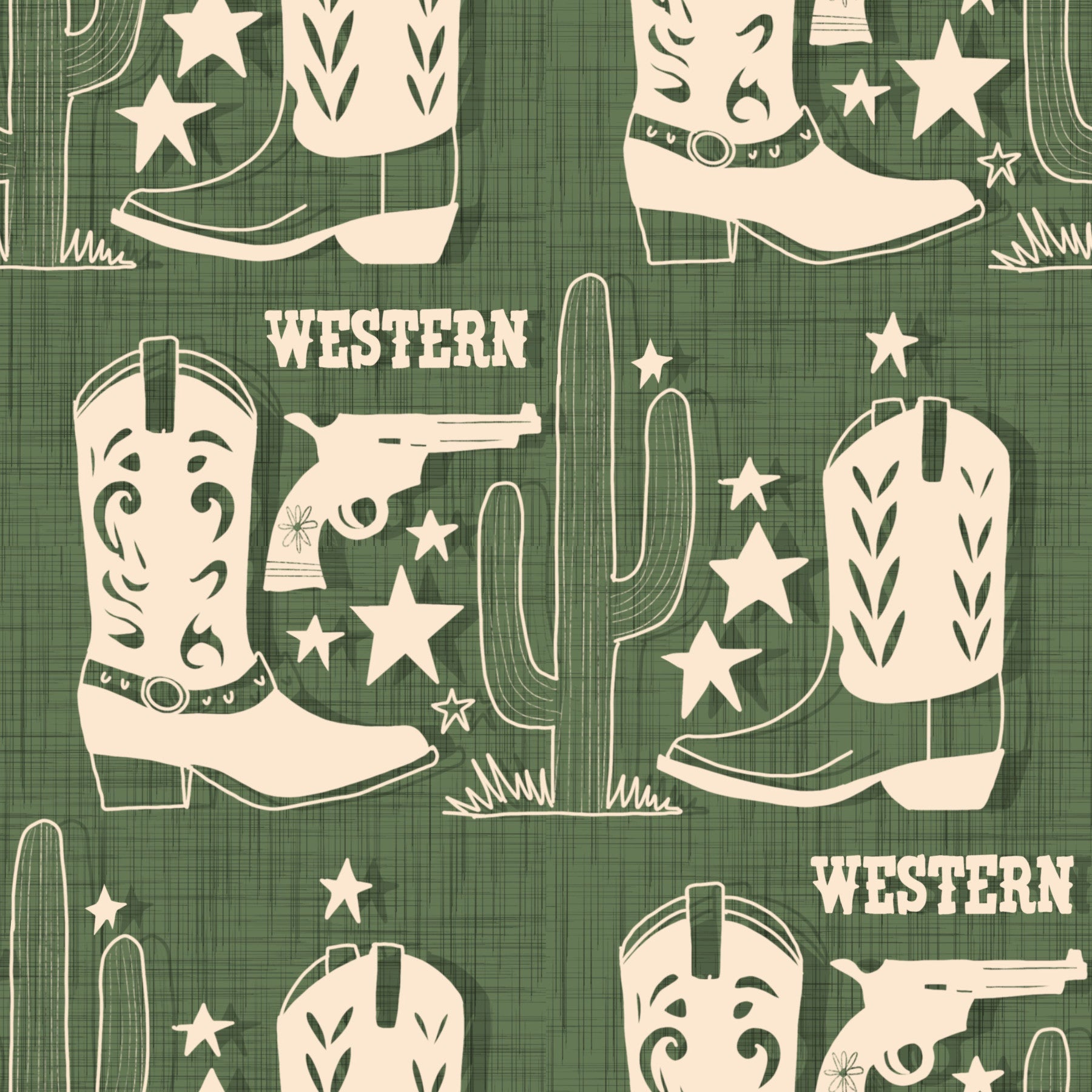 Wild West Charm Wallpaper⁠ -3017217