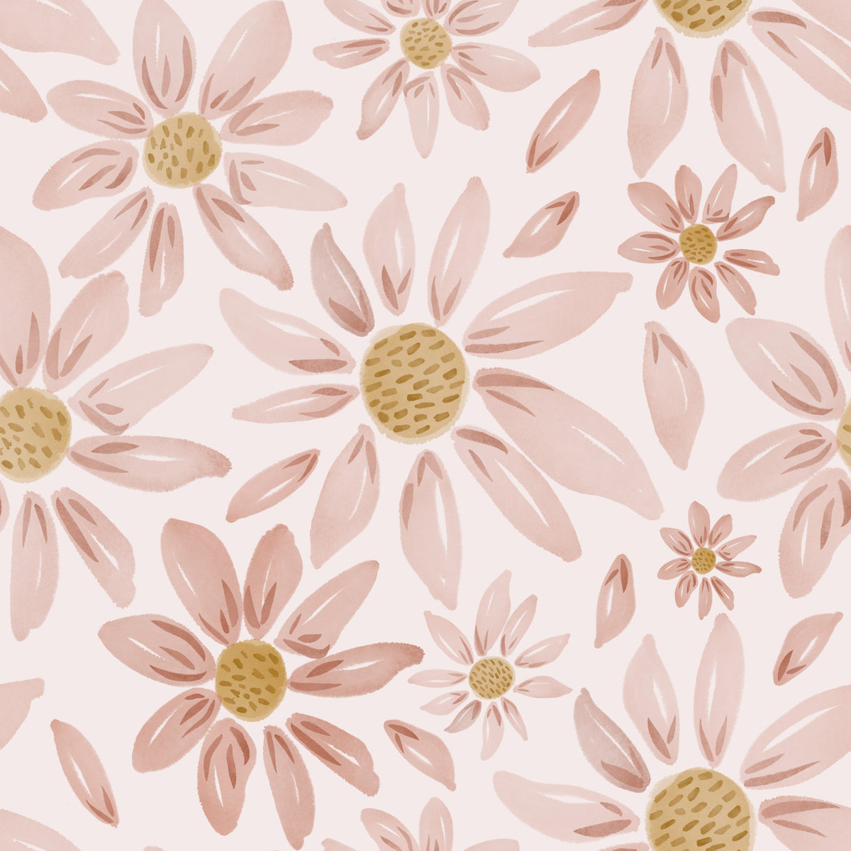 Dusty Rose Floral Dream Wallpaper⁠ -3042403 in your room
