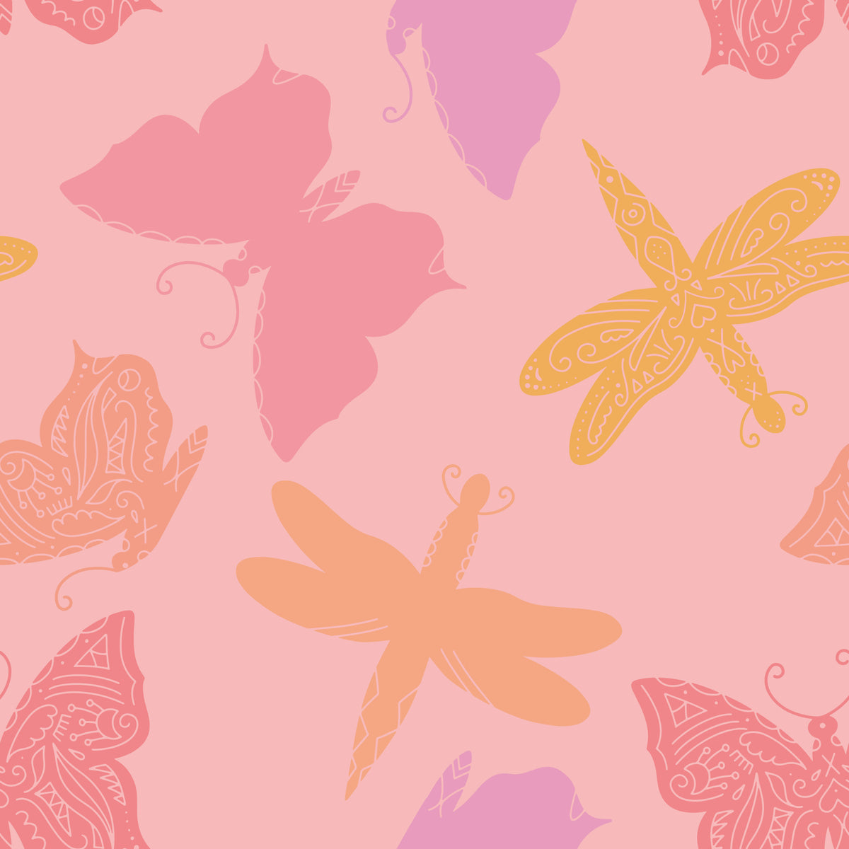 Butterfly Wings & Dragonflies Wallpaper⁠ -3108175 in your room