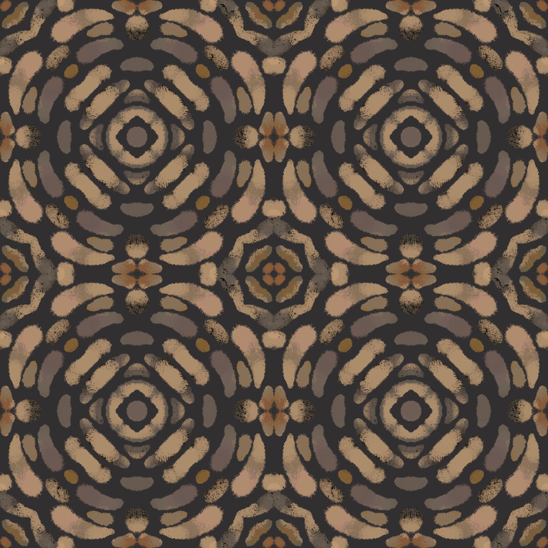 Earth Tones Symmetry Wallpaper⁠ - 3276646