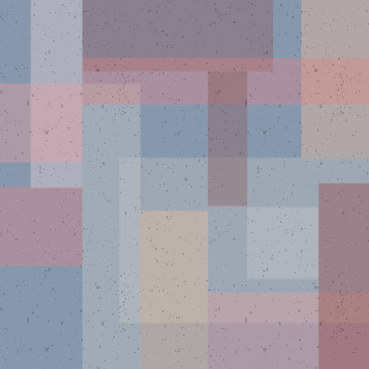 Soft Block Geometry Wallpaper⁠ in your room — zoomed