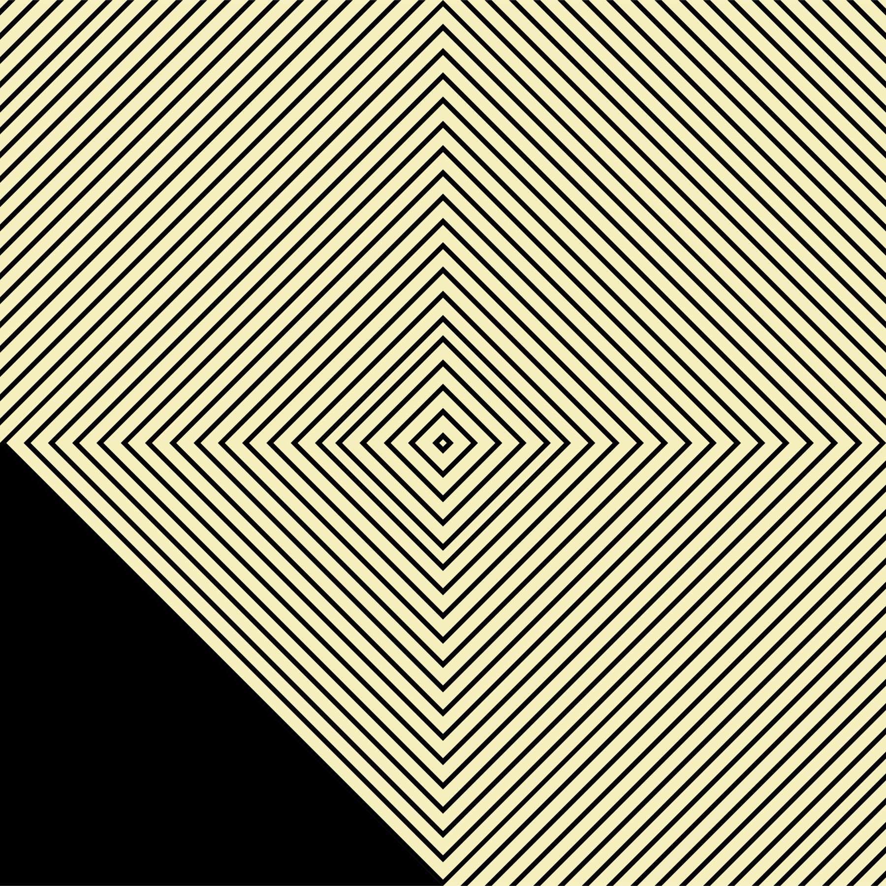 Abstract Monochrome Peak Wall Mural