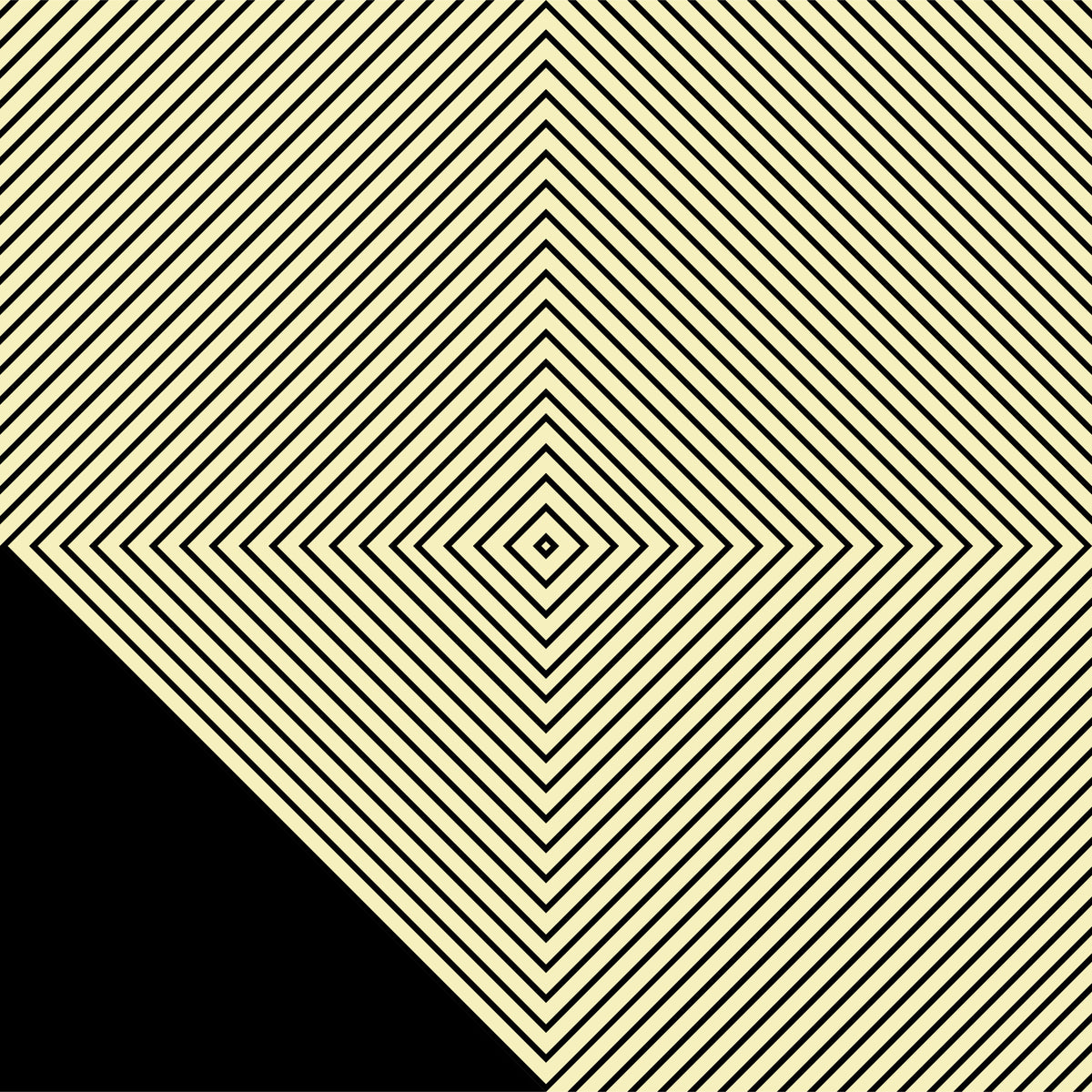 Abstract Monochrome Peak Wall Mural in your room — zoomed