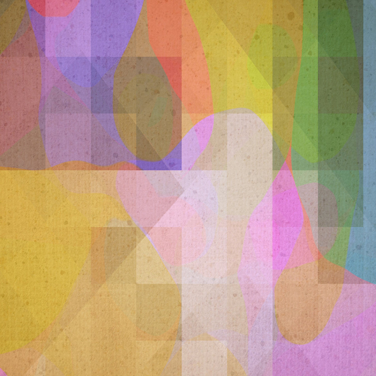 Movida Soft Geometry Wall Mural in your room — zoomed