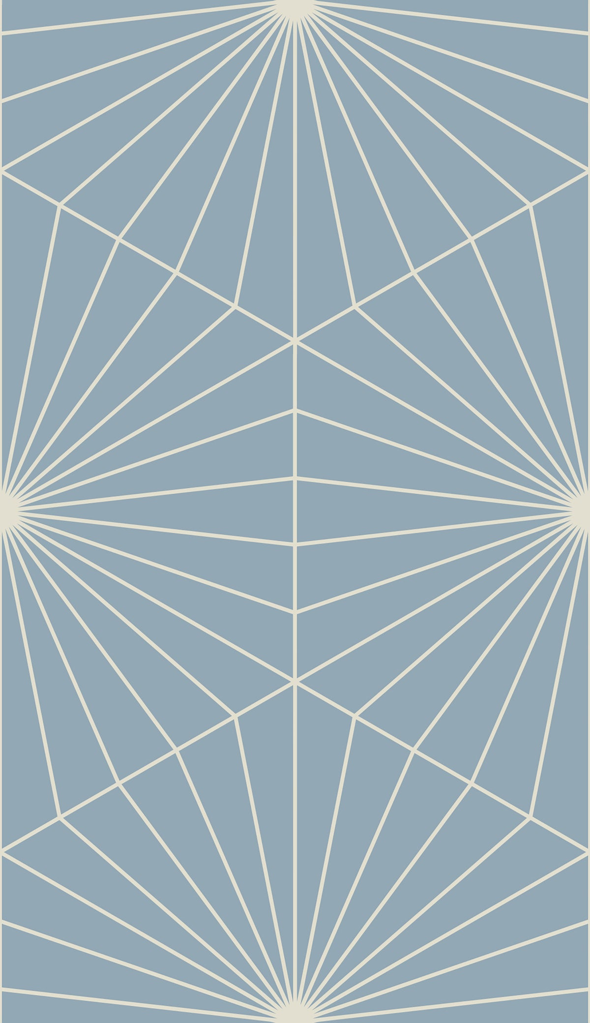Powder Blue Radiance Wallpaper⁠ in your room — zoomed