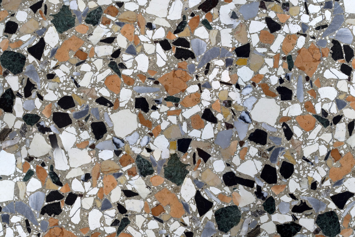 Classic Terrazzo Mix Wall Mural in your room