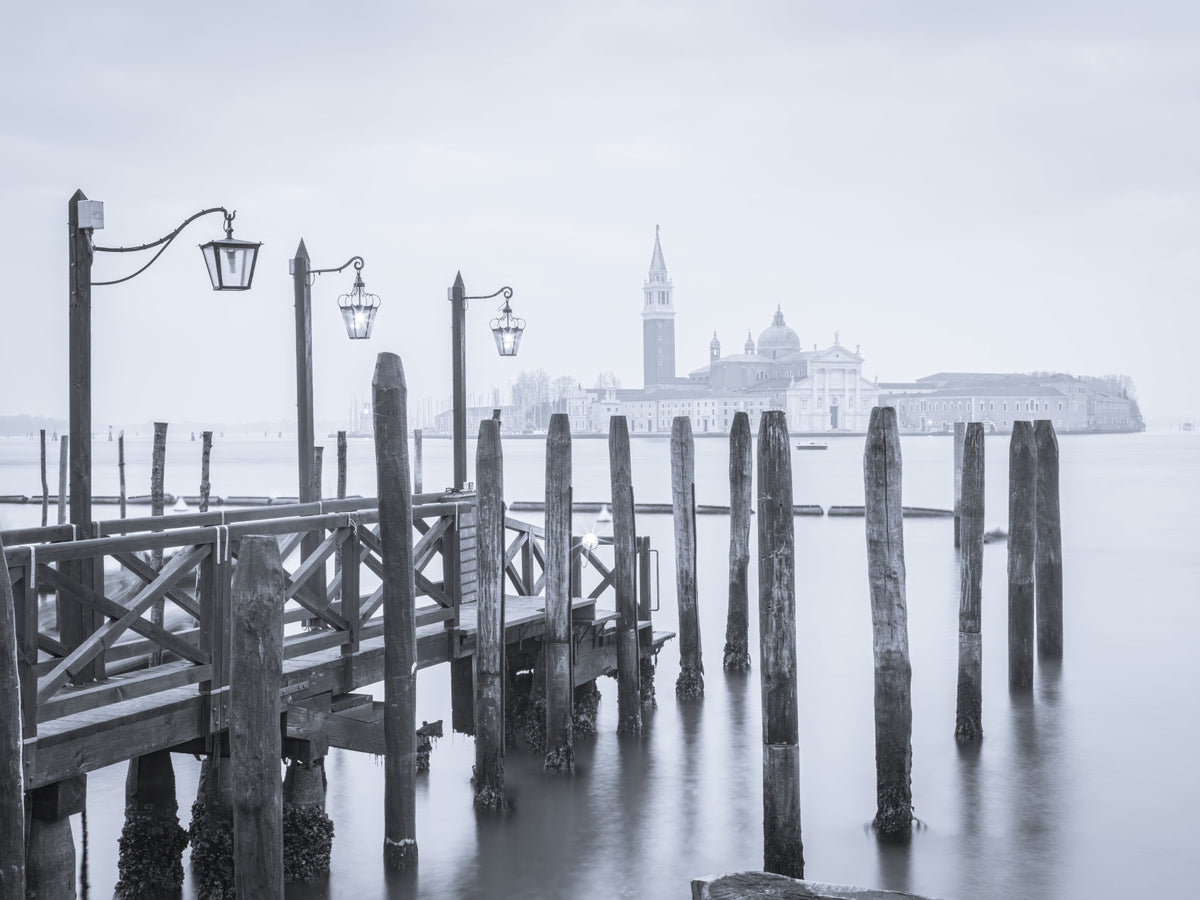 Venetian Stillness Wall Mural in your room — zoomed